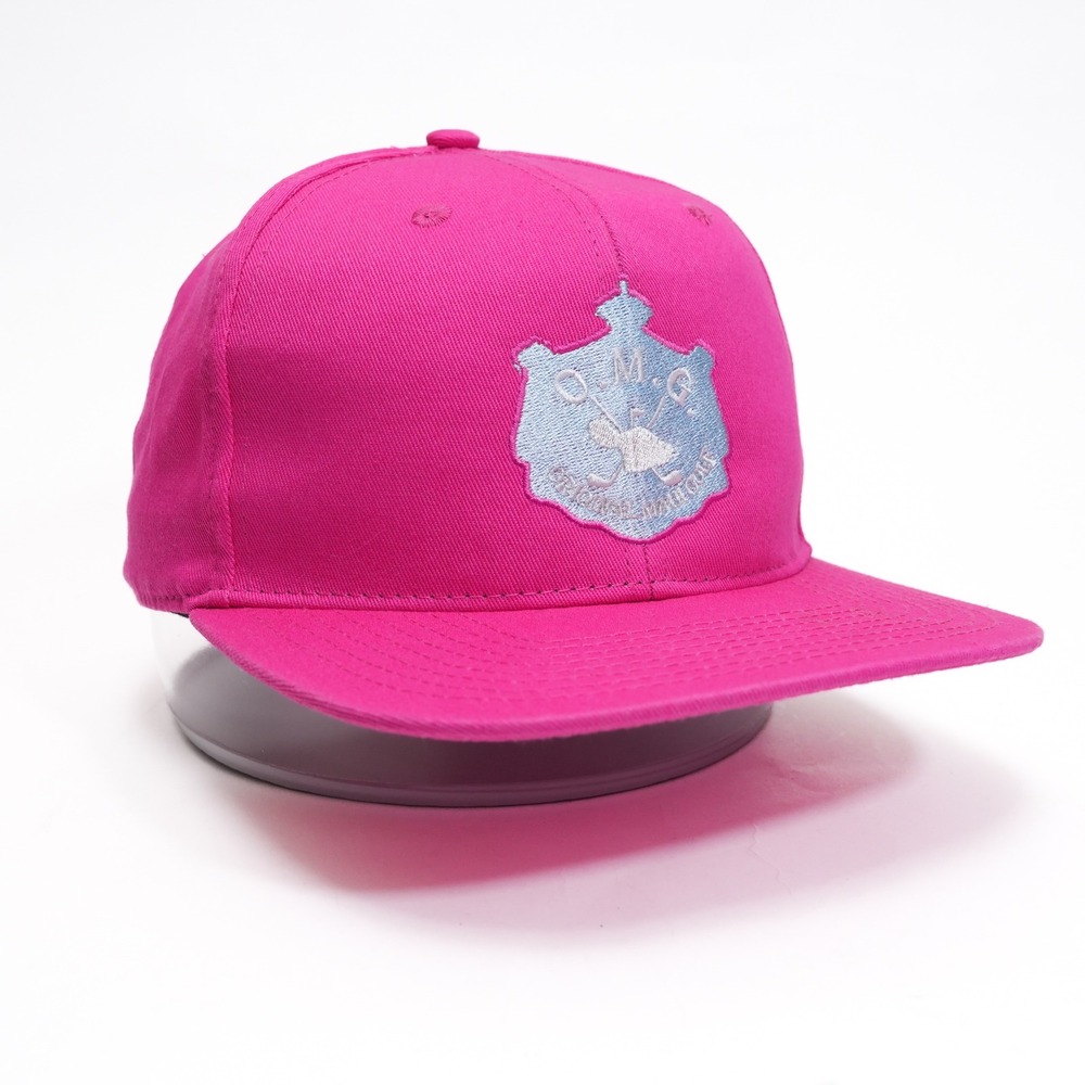 Maui Golf Snapback Hat Unisex OSFM Pink O.M.G Original Double‎ Portion Supply